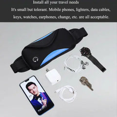 Waterproof Running Belt Bum Waist Pouch Sport Camping Hiking Zip Pack Bag