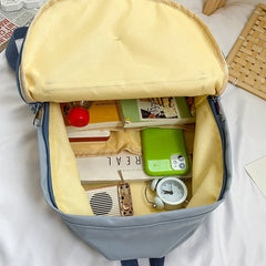 Waterproof Women Backpack With Pendant Female Schoolbag for Teenage Girls