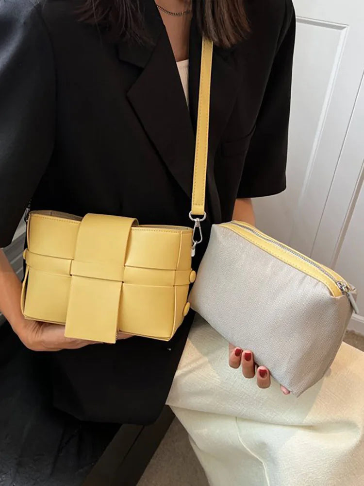 Women's Handbag Shoulder Crossbody Bag Pu Leather Small Female Bag