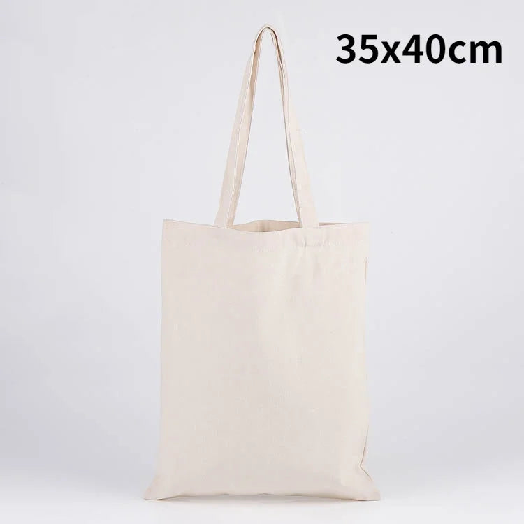 Eco Reusable Foldable Shoulder Bag Large Handbag Cotton Tote Bag