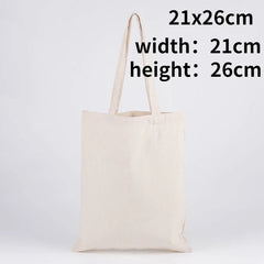 Eco Reusable Foldable Shoulder Bag Large Handbag Cotton Tote Bag