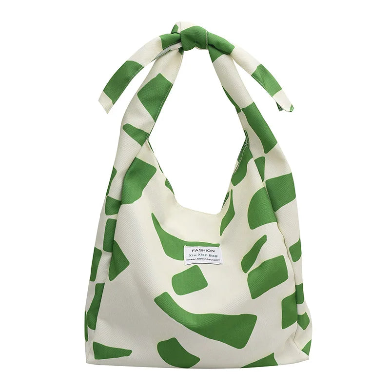 Winter Checker Print Shoulder Bags Large Capacity Tote Women's Purses