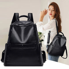 Soft Leather Crossbody Bag for Women - Shoulder Messenger Bag