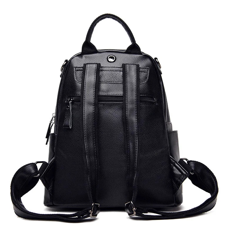 Soft Leather Crossbody Bag for Women - Shoulder Messenger Bag