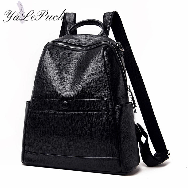 Soft Leather Crossbody Bag for Women - Shoulder Messenger Bag