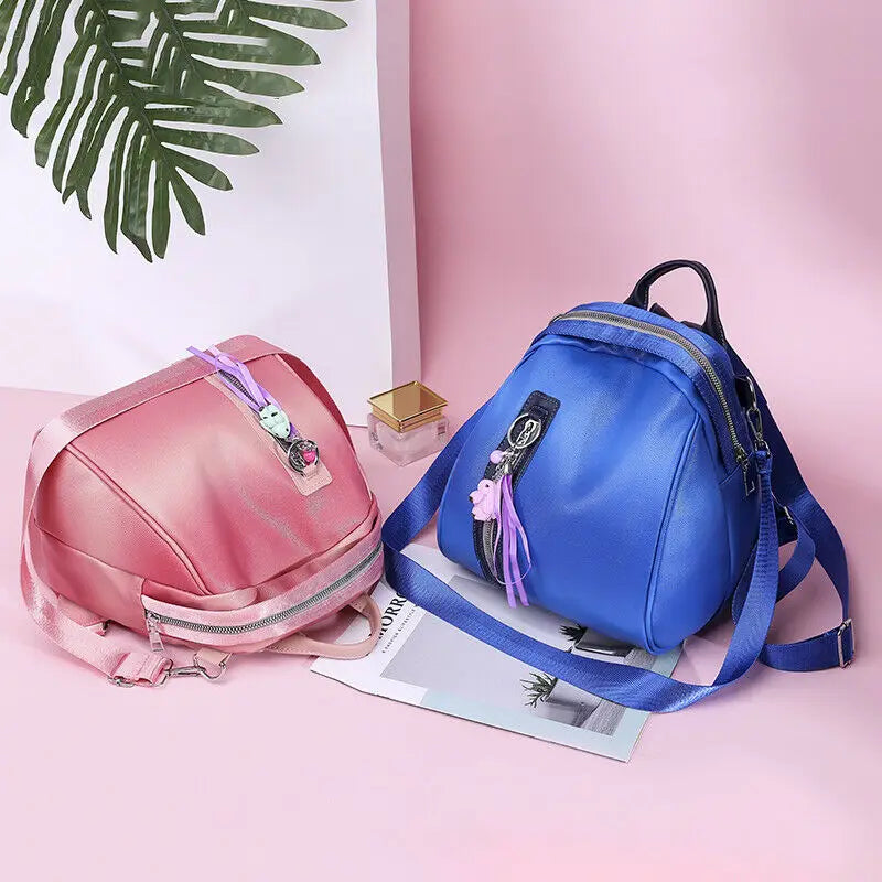 Lovely Princess Leather School Backpack