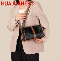 Large Leather Totes Bag for Women Cowhide Shoulder Bag