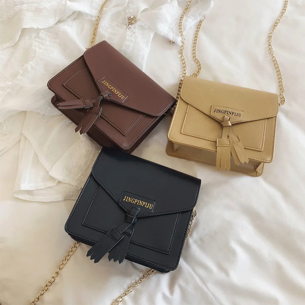 Women Leather Handbag Messenger Shoulder Tote Purse Crossbody Bag