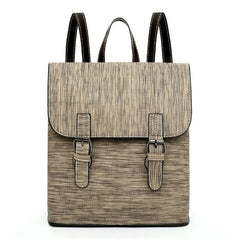 Women Leather Travel School Backpack Large Rucksack Laptop Satchel Bag