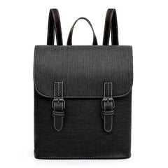 Women Leather Travel School Backpack Large Rucksack Laptop Satchel Bag