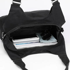 Women Casual Nylon Big Tote Bag Lightweight Waterproof Large Capacity Handbag