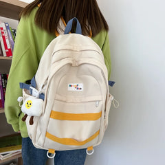 Waterproof Schoolbag Teenage Girl Backpack