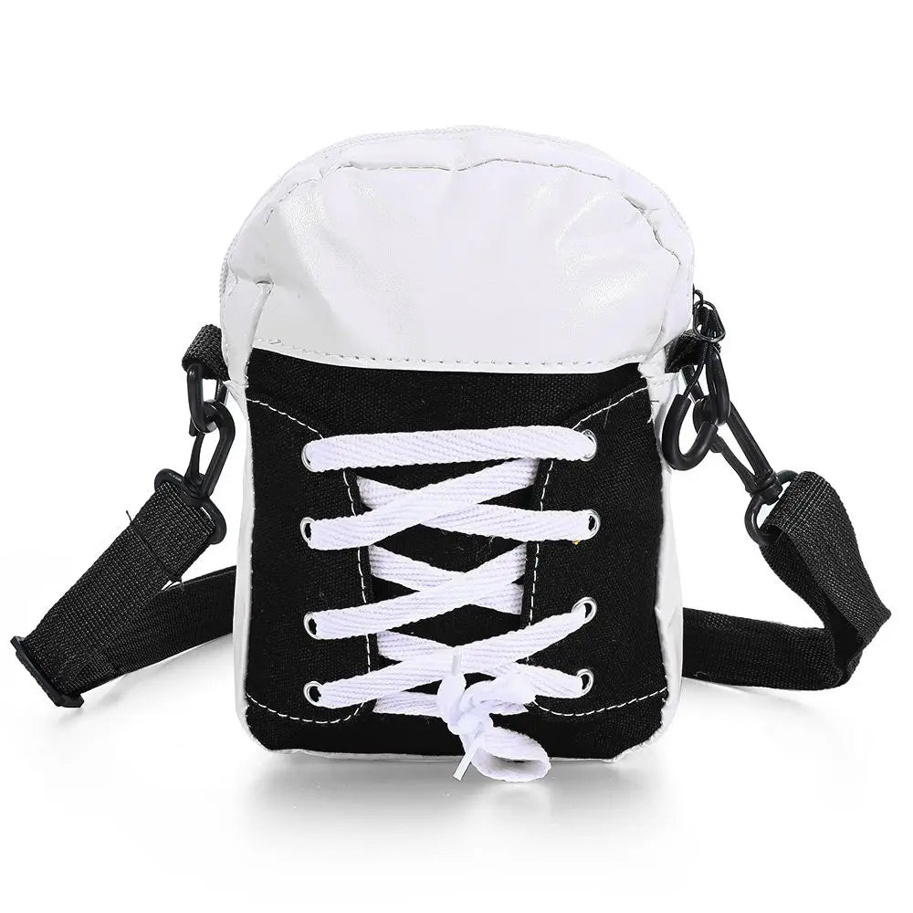 Canvas Crossbody Bag Mini Tote Purse Casual Shoulder Pouch