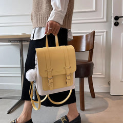 Women Backpacks High Leather Travel Backpack Sac A Dos