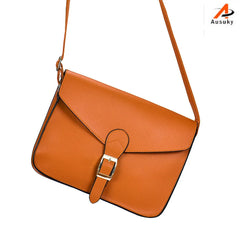 Women Envelope Bag PU Leather Messenger Handbag Shoulder Crossbody Purse