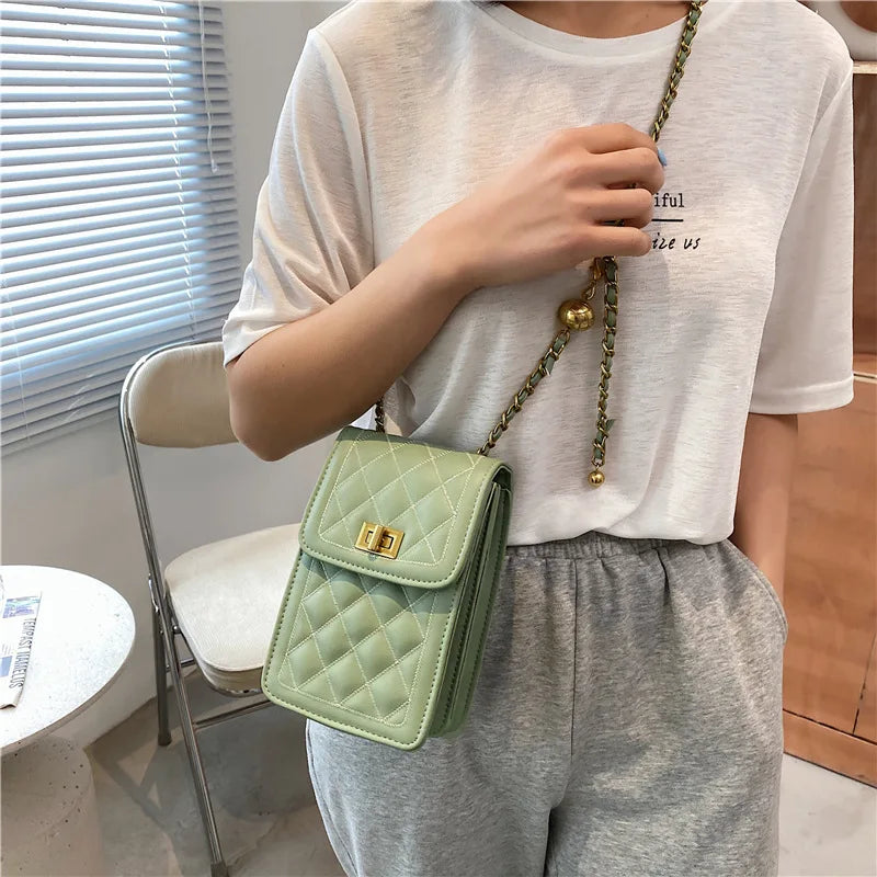 Women Mini Handbag Casual Leather Small Shoulder Messenger Bag