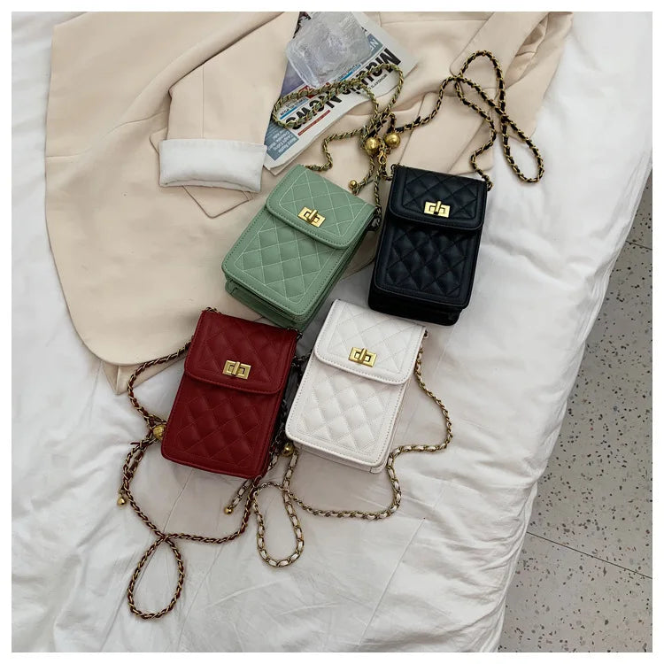 Women Mini Handbag Casual Leather Small Shoulder Messenger Bag