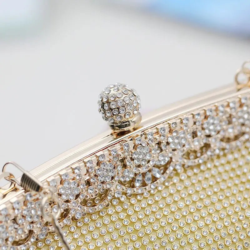Women Diamond Wedding Handbags Dinner Wallets Wedding Clutch Purse