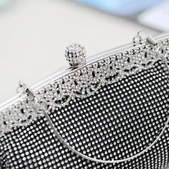 Women Diamond Wedding Handbags Dinner Wallets Wedding Clutch Purse