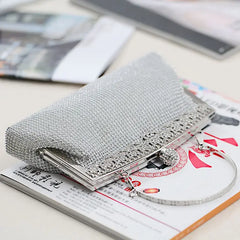 Women Diamond Wedding Handbags Dinner Wallets Wedding Clutch Purse