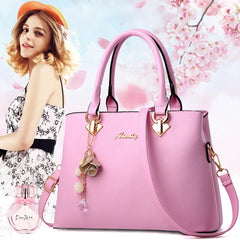 Women Handbag Shoulder Crossbody Bag Lingdang 28X14X17cm