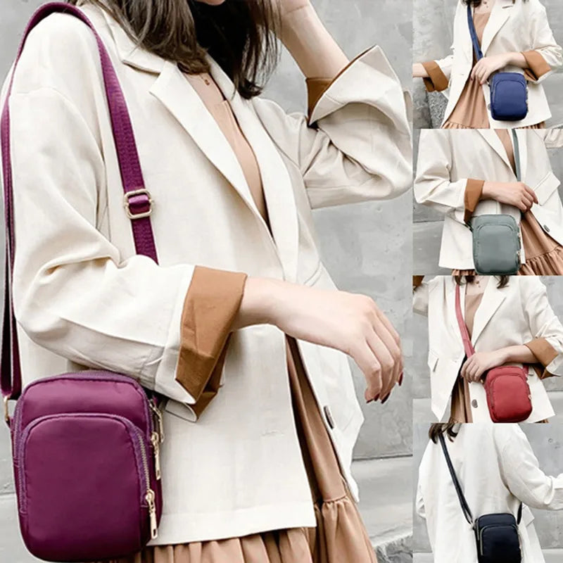 Casual Crossbody Shoulder Bag Nylon Waterproof Messenger Bag