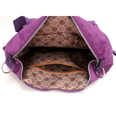 Waterproof Oxford Tote Shoulder Bag Large Capacity Canvas Messenger Bag