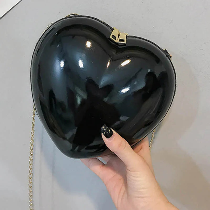 Heart-shaped Crossbody Bag Shoulder Bag Famous Female Messenger Bags