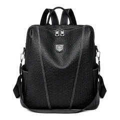 Women Leather Backpacks Shoulder Bags High-Capacity Female Backpack