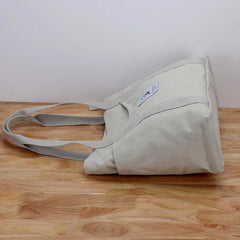 Women Letter Printing Canvas Shopping Tote Bag