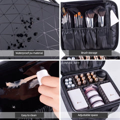 Makeup Bag Travel Large Capacity Waterproof Cosmetic Case