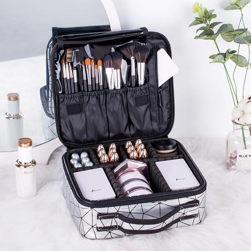 Makeup Bag Travel Large Capacity Waterproof Cosmetic Case