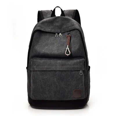 Canvas Backpacks School Bags Teenager Boys Girls Travel Laptop Bag