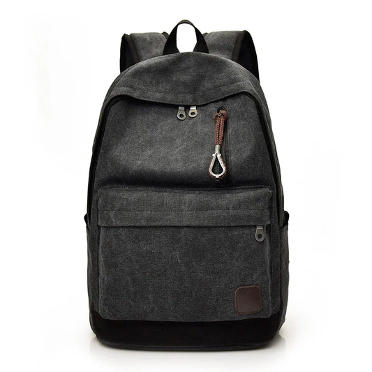 Canvas Backpacks School Bags Teenager Boys Girls Travel Laptop Bag