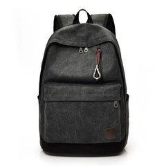 Canvas Backpacks School Bags Teenager Boys Girls Travel Laptop Bag