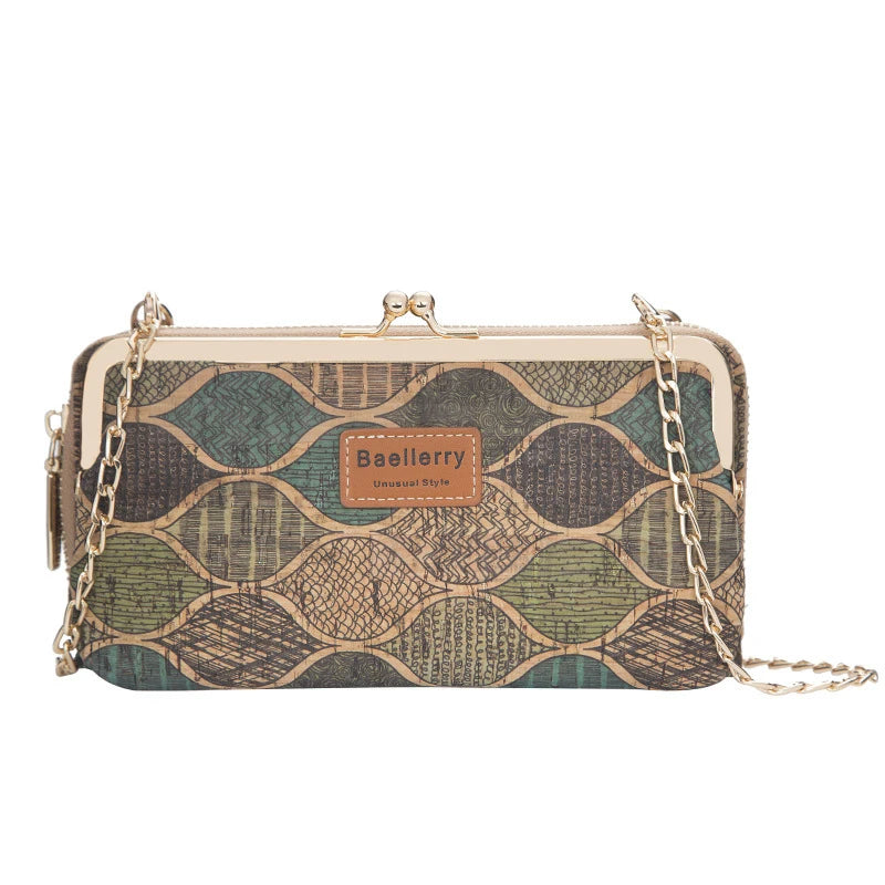 Women Messenger Chain Bags Phone Pocket Large Capacity Shoulder Bags