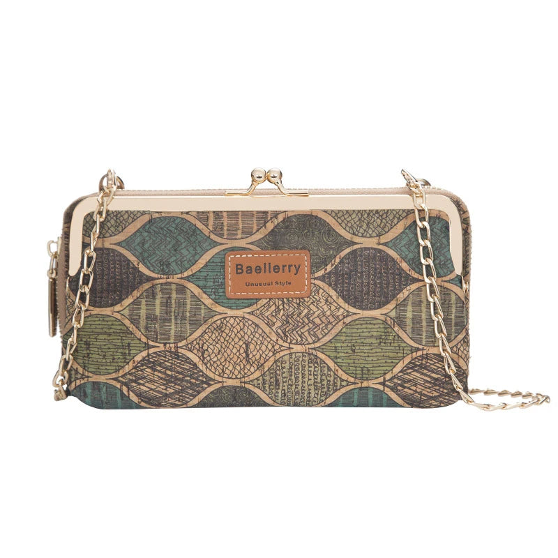 Women Messenger Chain Bags Phone Pocket Large Capacity Shoulder Bags