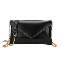 Women Crossbody Shoulder Strap Handbag with Chains