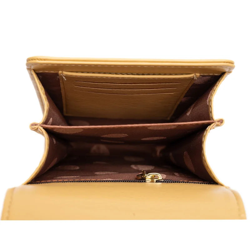 Women Leather Phone Bag Shoulder Messenger Purse Large Capacity