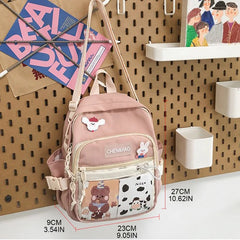 Women Nylon Backpack Convertible Daypack Travel Small Shoulder Bags