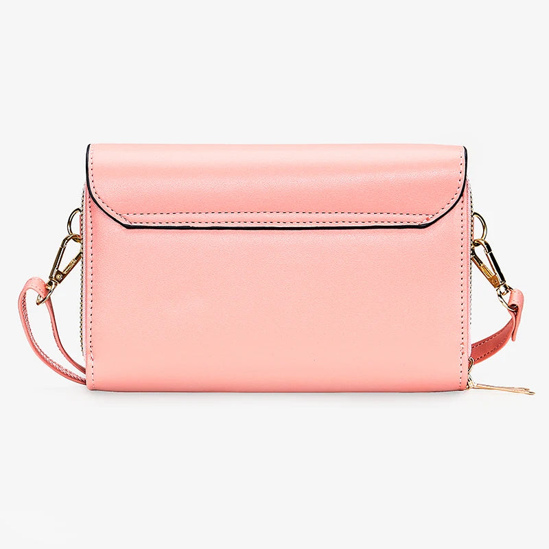 Women PU Leather Handbags Large Capacity Crossbody Bags Phone Purse