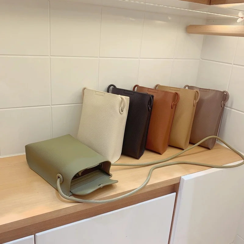 Women PU Leather Crossbody Bags Large Capacity