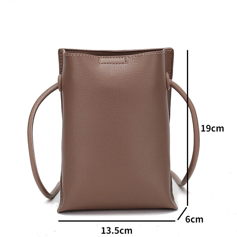 Women Pu Leather Handbags Large Capacity Crossbody Bags Solid Flap
