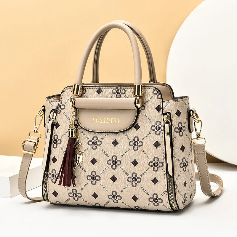 Women Pu Leather Shoulder Bags Large Capacity