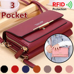 Women PU Leather Handbags Large Capacity Shoulder Crossbody Bags