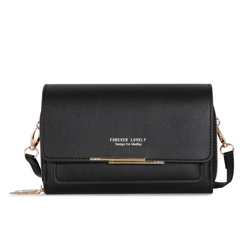 Women Pu Leather Handbags Multifunctional Shoulder Crossbody Bags