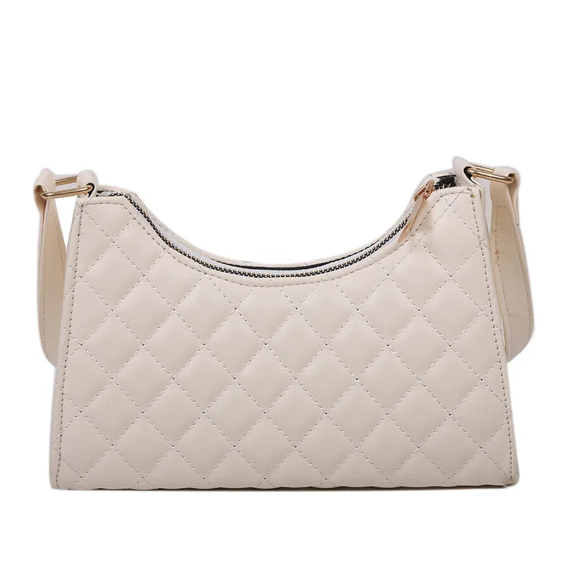 Women Retro Handbag PU Leather Shoulder Underarm Handle Bag Purse