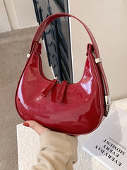 Women Shoulder Bag Texture PU Leather Underarm Pack