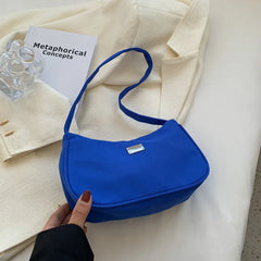 Nylon Mini Shoulder Bag Retro Ladies Handbag