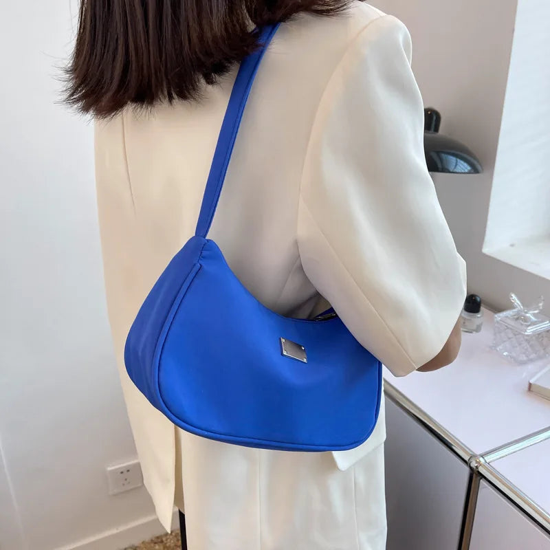 Nylon Mini Shoulder Bag Retro Ladies Handbag
